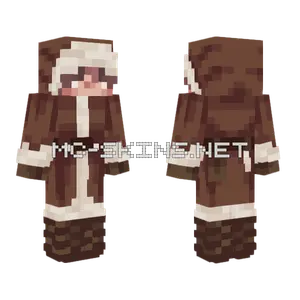Winter Purp Minecraft skin