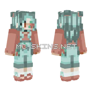 Winter Roses Minecraft skin