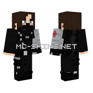 Winter Soldier Minecraft skin