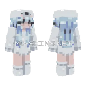 Winter Summer Wonderland Minecraft skin