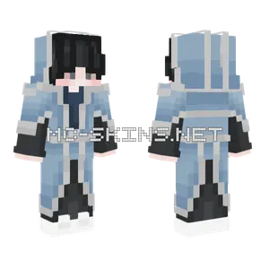 Wisky25 Blue Suit Minecraft skin