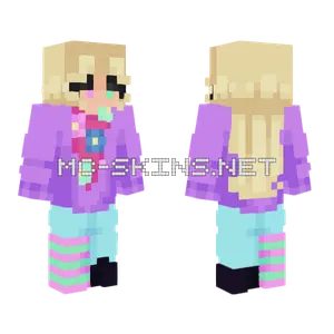 Wisteria Persona Minecraft skin