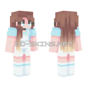 Wistful Clouds Sky Minecraft skin