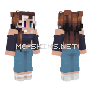 Witch Girl Variant Minecraft skin