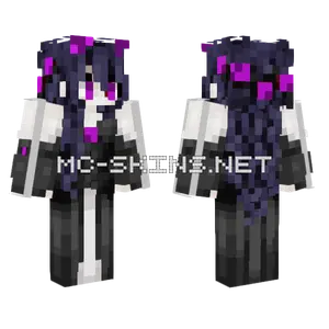 Wither Storm Girl Minecraft skin