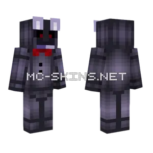 Withered Bonnie Minecraft skin