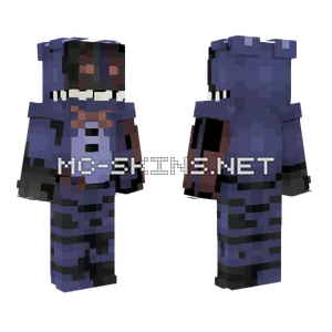 Withered Bonnie Minecraft skin