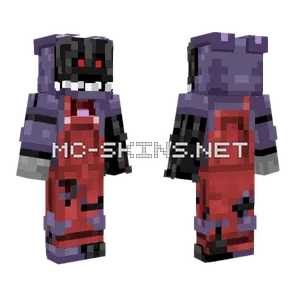 Withered Bonnie Minecraft skin