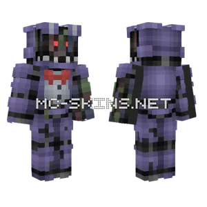 Withered Bonnie Minecraft skin
