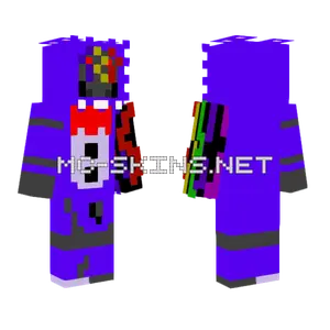 Withered Bonnie Minecraft skin