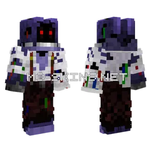 Withered Bonnie Stylized Minecraft skin