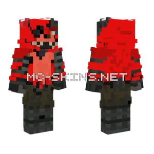 Withered Foxy Minecraft skin
