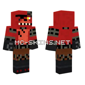 Withered Foxy Minecraft skin