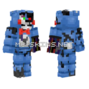 Withered Toy Bonnie Minecraft skin