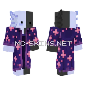 Wizard Axolotl Minecraft skin