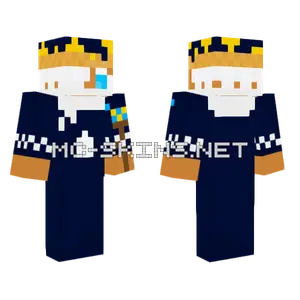 Wizard Cookie Minecraft skin