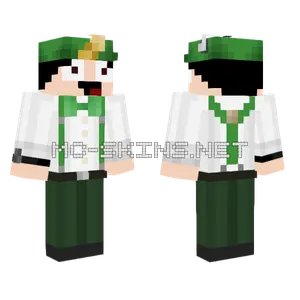 Woeegrn Green Outfit Minecraft skin