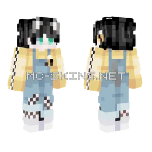 Wolf Bee Boy Minecraft skin