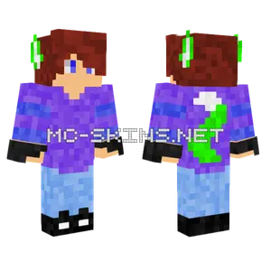 Wolf Boy Minecraft skin