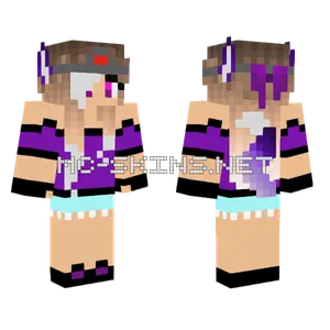 Wolf Girl 3 Minecraft skin