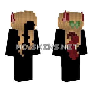 Wolf Girl Base Minecraft skin