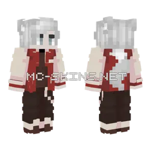 Wolf In School Uniform Minecraft skin