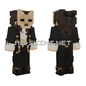 Wolf Mask Masquerade Minecraft skin