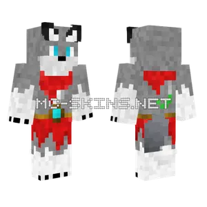 Wolf Warrior 2 Minecraft skin