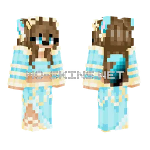 Wolf Warrior Entity Minecraft skin
