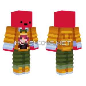 Wolfeei Amethyst Champion Minecraft skin