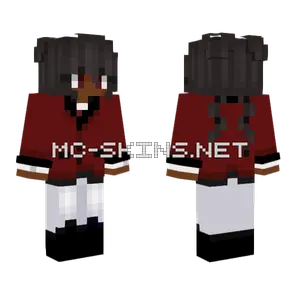 Wolfix Eventing Red Minecraft skin
