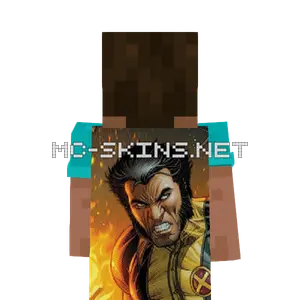 Wolverine cape, outside and lining