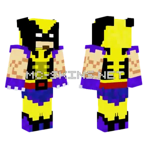 Wolverine Minecraft skin
