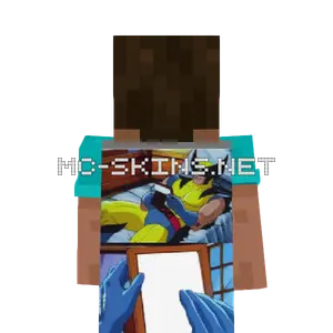 Wolverine Remember cape, outside and lining