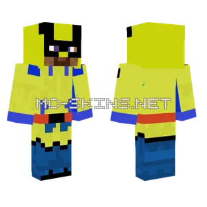 Wolverine Steve Minecraft skin