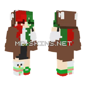 Wonderful Christmastime Minecraft skin