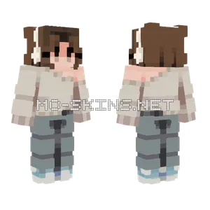 Wonderful Girl Outfit Minecraft skin