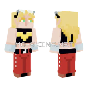Wondergirl Cassie Sandsmark Minecraft skin