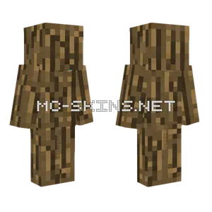 Wooden Tree Block Minecraft skin