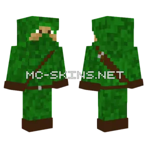 Woodland Archer Minecraft skin