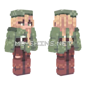 Woodland Searcher OC Minecraft skin