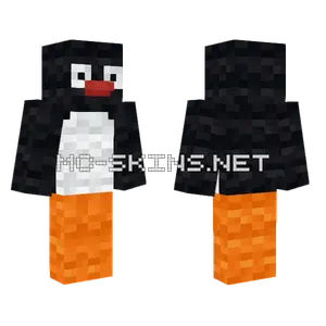 Woolly Pingu Minecraft skin