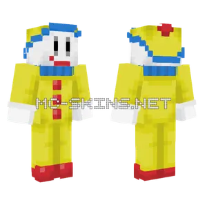 Woooahh Clown Minecraft skin