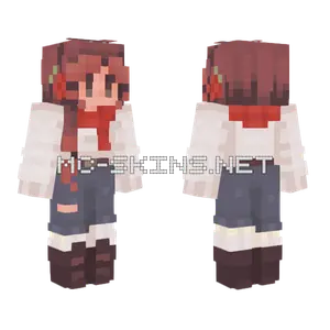 Wrapped Up In Scarves Rce Minecraft skin