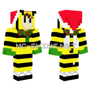 X Mas Buzz Minecraft skin