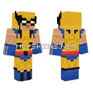X Men Wolverine X Men 92 Minecraft skin
