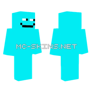 Xaviro Blue Blob Minecraft skin