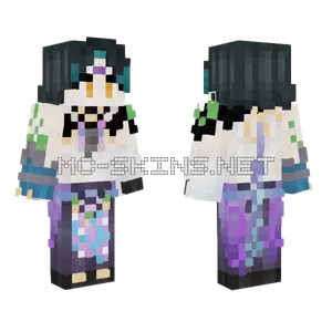 Xiao Genshin Impact Minecraft skin