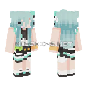 xl0r1i Girl Minecraft skin