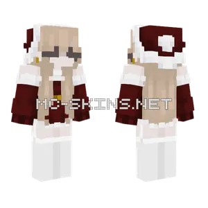 Xmas Egirl Minecraft skin